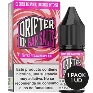 LIQUIDO DRIFTER BAR SALTS SWEET STRAWBERRY ICE 10MG 10ML