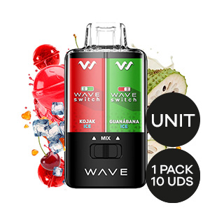 POD WAVE SWITCH BUD VAPE KOJAK ICE GUANABANA ICE 0MG 17ML