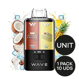 POD WAVE SWITCH BUD VAPE COCO ICE PIÑA ICE 0MG 17ML