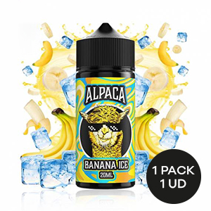 AROMA ALPACA BANANA ICE 20ML/120ML 0MG