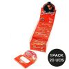 PAPEL DE LIAR SMOKING ORANGE BLOCK 200 HOJAS 1 972 8