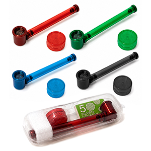 PACK DE VIAJE PIPA CRISTAL Y GRINDER