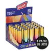 ENCENDEDOR PROF GOLD GRADIENT METAL ROUND FLINT