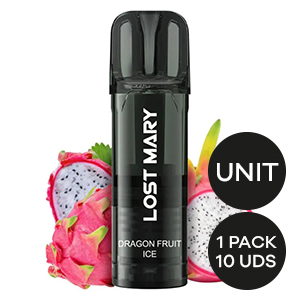RECARGA LOSTMARY TAPPO PRO X1 CAPSULA DRAGON FRUIT ICE 20MG