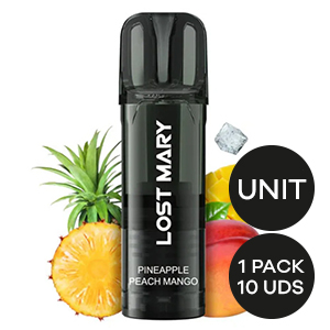 RECARGA LOSTMARY TAPPO PRO X1 CAPSULA PINEAPPLE PEACH MANGO 20MG