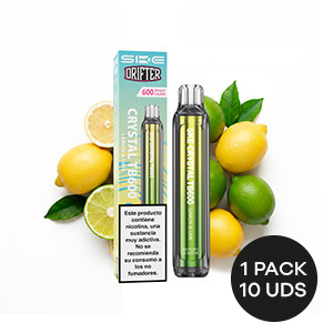 POD SKE X DRIFTER CRYSTAL TB600 LEMON LIME 2ML 20MG