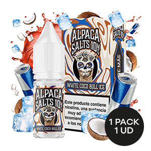 LIQUIDO ALPACA SALTS WHITE COCO BULL ICE 10ML 10MG