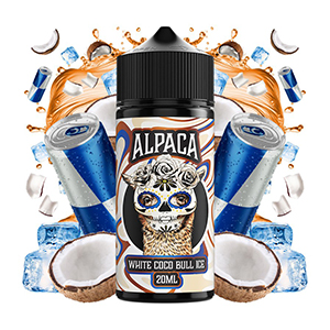 AROMA ALPACA WHITE COCO BULL ICE 20ML/120ML 0MG
