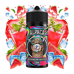 AROMA ALPACA WATERMELON MOJITO ICE 20ML/120ML 0MG