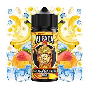 AROMA ALPACA BANANA MANGO ICE 20ML/120ML 0MG