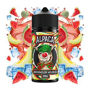 AROMA ALPACA WATERMELON  MELON ICE 20ML/120ML 0MG