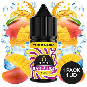 AROMA BOMBO BAR JUICE TRIPLE MANGO ICE 10ML/30ML/OMG