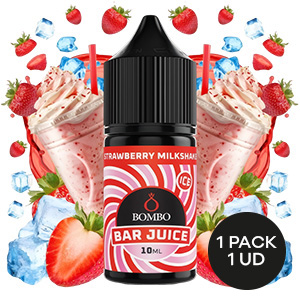 AROMA BOMBO BAR JUICE STRAWBERRY MILKSHAKE ICE 10ML/30ML/OMG