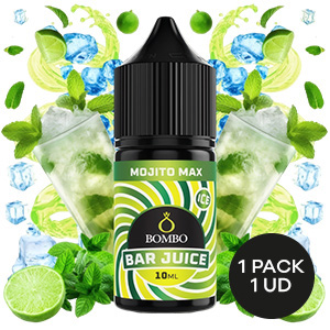 AROMA BOMBO BAR JUICE MOJITO MAX ICE 10ML/30ML/OMG