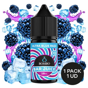 AROMA BOMBO BAR JUICE ULTRA BLUE RAZZ ICE 10ML/30ML/OMG 3 AROMA BOMBO BAR JUICE ULTRA BLUE RAZZ ICE 10ML/30ML/OMG