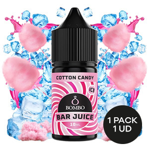 AROMA BOMBO BAR JUICE COTTON CANDY ICE 10ML/30ML/OMG