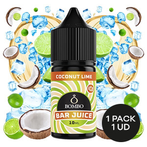AROMA BOMBO BAR JUICE COCONUT LIME ICE 10ML/30ML/OMG