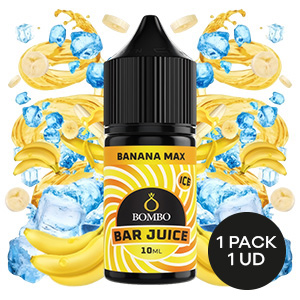 AROMA BOMBO BAR JUICE BANANA MAX ICE 10ML/30ML/OMG