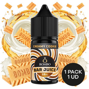 AROMA BOMBO BAR JUICE CREAMY COOKIE 10ML/30ML/OMG