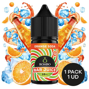 AROMA BOMBO BAR JUICE ORANGE SODA ICE 10ML/30ML/OMG