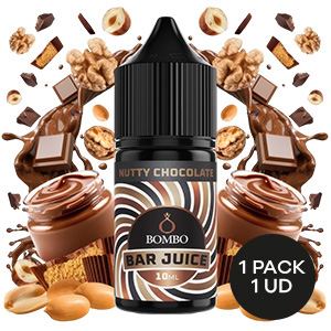 AROMA BOMBO BAR JUICE NUTTY CHOCOLATE 10ML/30ML/OMG