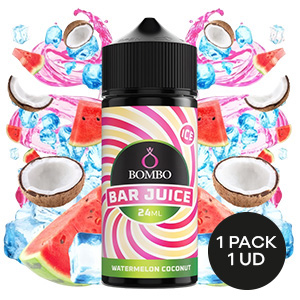 AROMA BOMBO BAR JUICE WATERMELON COCONUT ICE 24ML/120ML/OMG
