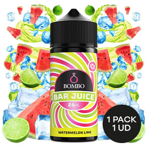 AROMA BOMBO BAR JUICE WATERMELON LIME ICE 24ML/120ML/OMG