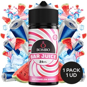 AROMA BOMBO BAR JUICE WATERMELON ENERGY ICE 24ML/120ML/OMG
