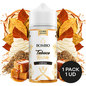 AROMA  BOMBO CORE EDITION TABACO RUBIO CREME 20ML/120ML/OMG