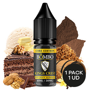 SALES DE NICOTINA BOMBO CORE EDITION DON JUAN ALDONZA 10ML/20MG
