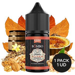 AROMA BOMBO CORE EDITION NUTTY SUPRA RESERVE 10ML/30ML/OMG