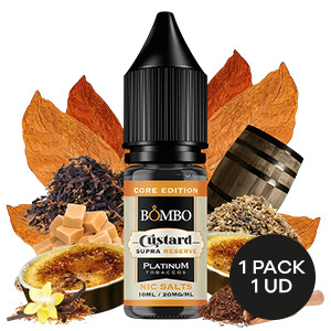 SALES DE NICOTINA BOMBO CORE EDITION CUSTARD SUPRA RESERVE 10ML/20MG 3 SALES DE NICOTINA BOMBO CORE EDITION CUSTARD SUPRA RESERVE 10ML/20MG