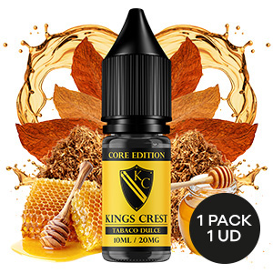 SALES DE NICOTINA KINGS CREST CORE EDITION  DON JUAN TABACO DULCE 10ML/20MG