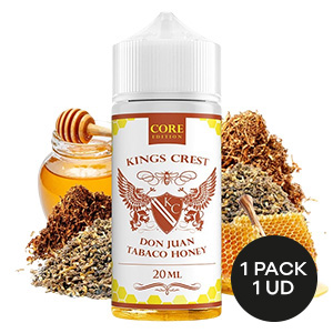 AROMA KINGS CREST CORE EDITION DON JUAN TABACO HONEY 20ML/120ML/OMG