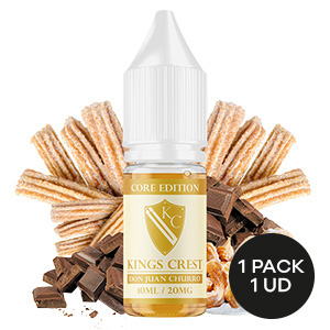 SALES DE NICOTINA KINGS CREST CORE EDITION DON JUAN CHURRO 10ML/20MG