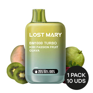 POD LOSTMARY BM1000 KIWI PASSION FRUIT GUAVA 2ML 20MG